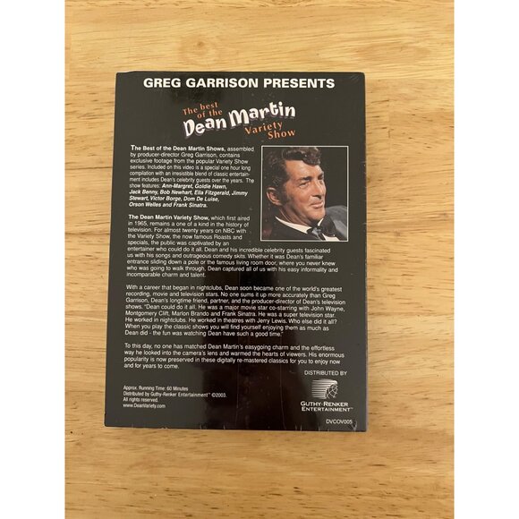 The Best Of The Dean Martin Variety Show DVD Special Edition NEW - Picture 2 of 3